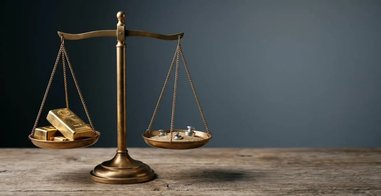 Composition éditoriale représentant l'investissement dans les matières premières comme protection contre l'inflation